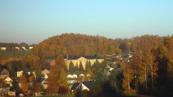 Viktoriaschachthalde mitten in Lugau | Foto: W. Frech