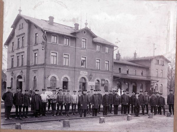 Der Bahnhof Lugau, Rechte: Stadtverwaltung Lugau