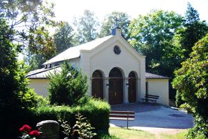 Feierhalle auf dem Friedhof Lugau | Foto: S. Schimmel