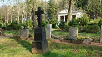 Lugauer Friedhof nahe der Kreuzkirche | Foto: W. Frech