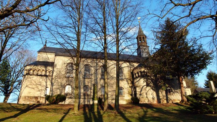 Die Kreuzkirche in Lugau | Foto: W. Frech