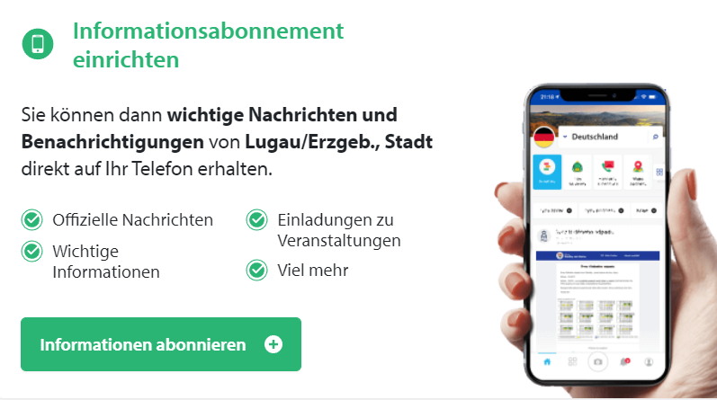 Ausschnitt aus der App-Munipolis